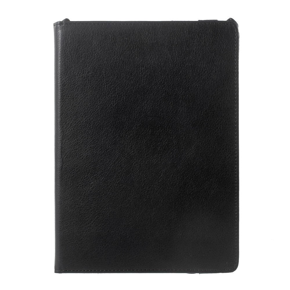 iPad 9.7 (2018-2017) / iPad Air / iPad Air 2 Flip Cover m. 350 graders stående funksjon - svart 