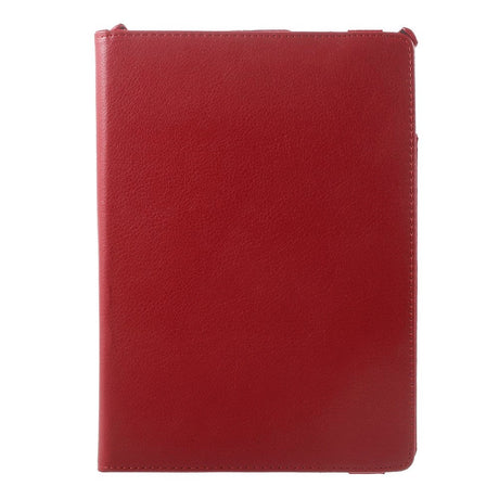 iPad 9.7 (2018-2017) / iPad Air / iPad Air 2 Flip Cover m. 350 graders stående funksjon - rød 