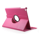 iPad 9.7 (2018-2017) / iPad Air / iPad Air 2 Flip Cover m. 350 graders stående funksjon - rosa