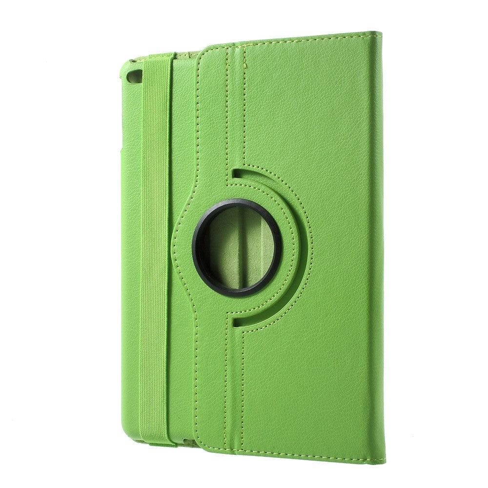 iPad 9.7 (2018-2017) / iPad Air / iPad Air 2 Flip Cover m. 350 graders stående funksjon - Grønn