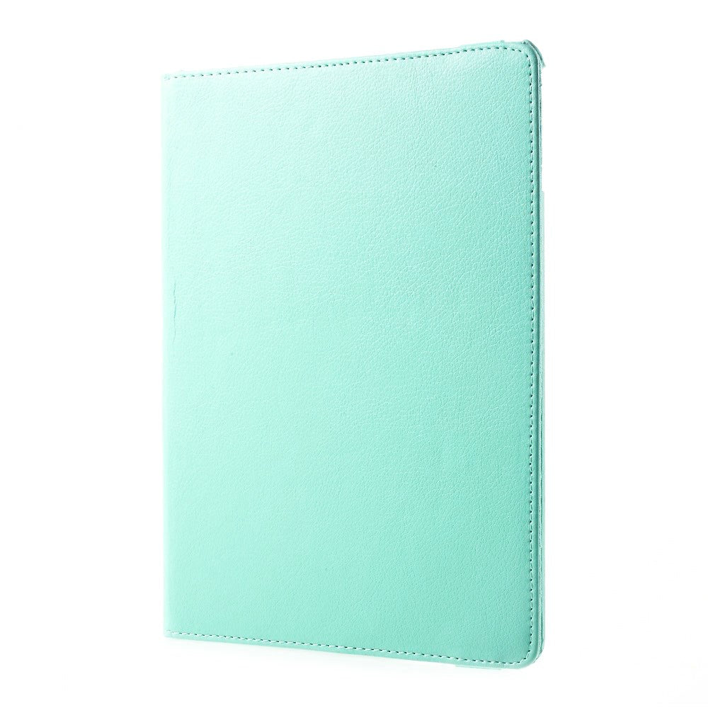 iPad 9.7 (2018-2017) / iPad Air / iPad Air 2 Flip Cover m. 350 graders stående funksjon - turkis 