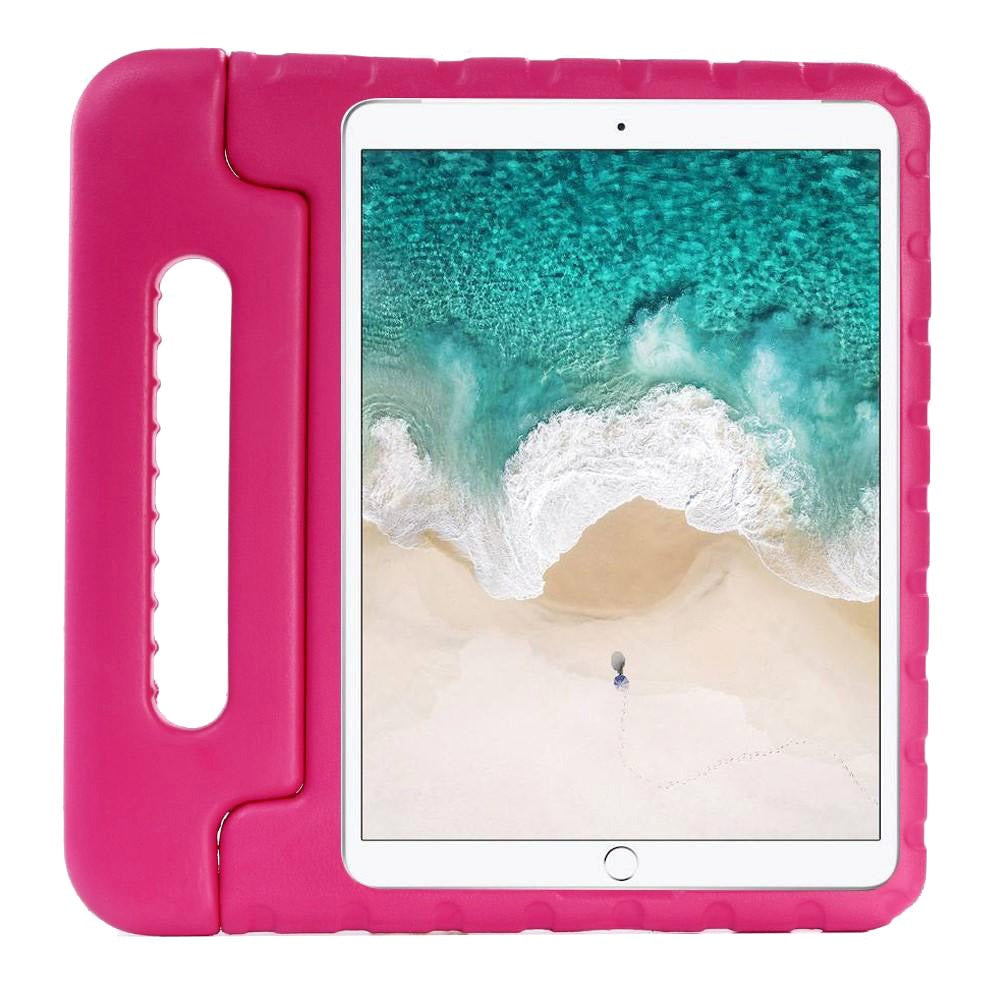 Apple iPad 10.2" (2021 / 2020 / 2019) / iPad Pro 10.5 / iPad Air (2019) Kids Cover - Støtsikkert deksel med stativ - Rosa