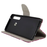 Samsung Galaxy A9 (2018) Skinndeksel m. Lommebok "Keep Calm and Sparkle"