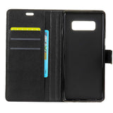 Samsung Galaxy S10e PU Leather Flip Cover m. Kortholder - Sort