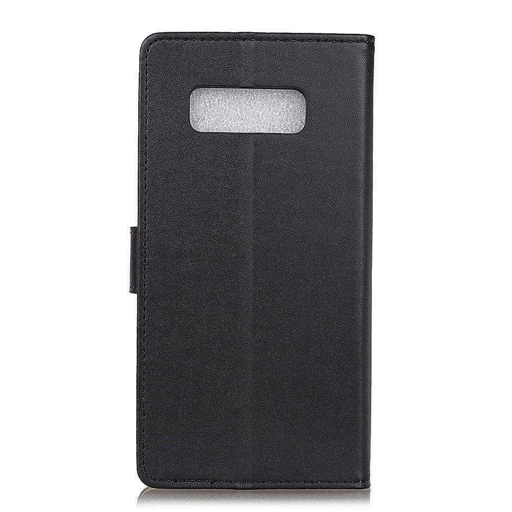 Samsung Galaxy S10e Slim Wallet Skinndeksel m. Lommebok Svart