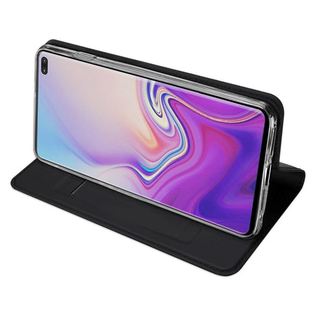 Samsung Galaxy S10+ Plus Dux Ducis Flip-deksel - Svart
