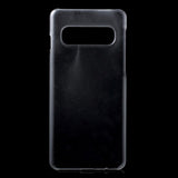 Samsung Galaxy S10 Plastik Cover - Gennemsigtig