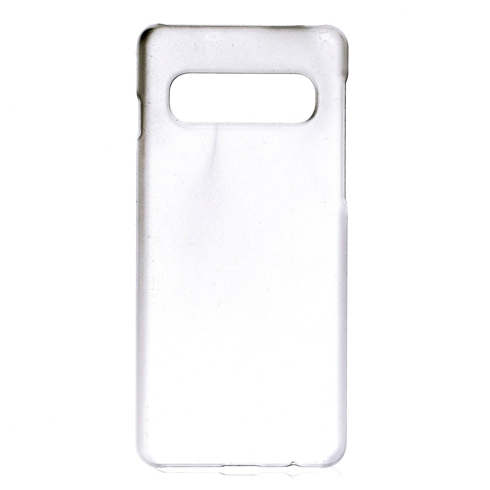 Samsung Galaxy S10 Plastik Cover - Gennemsigtig