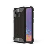 Samsung Galaxy A30 Armor Guard deksel i hardplast - svart