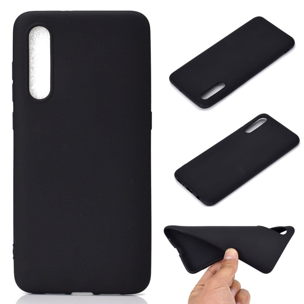 EIDERWOOD - Samsung Galaxy A30s / A50 Fleksibelt Plastik Cover - Sort