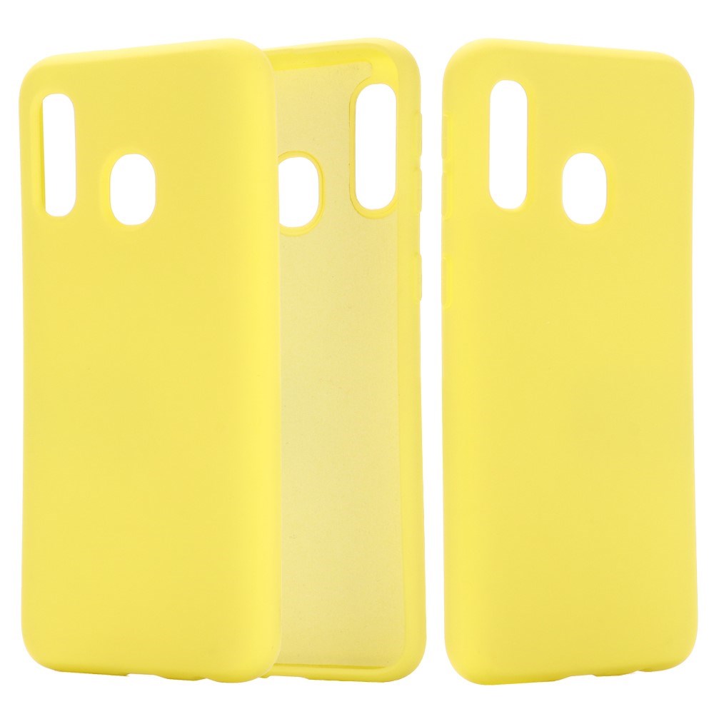 EIDERWOOD - Samsung Galaxy A40 Silikone Cover - Gul