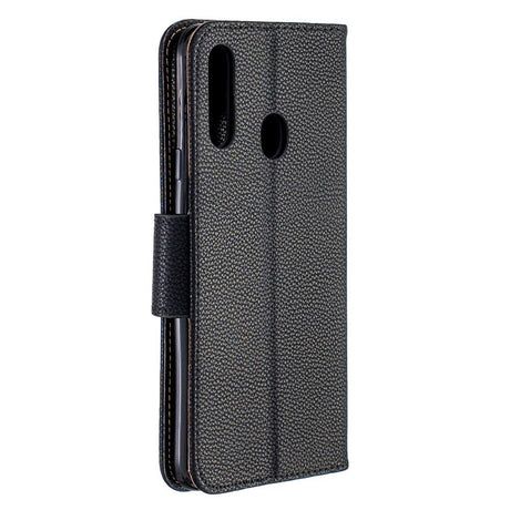 EIDERWOOD Samsung Galaxy A20s Kunstlæder Flip Cover m. Pung & Ståfunktion - Sort