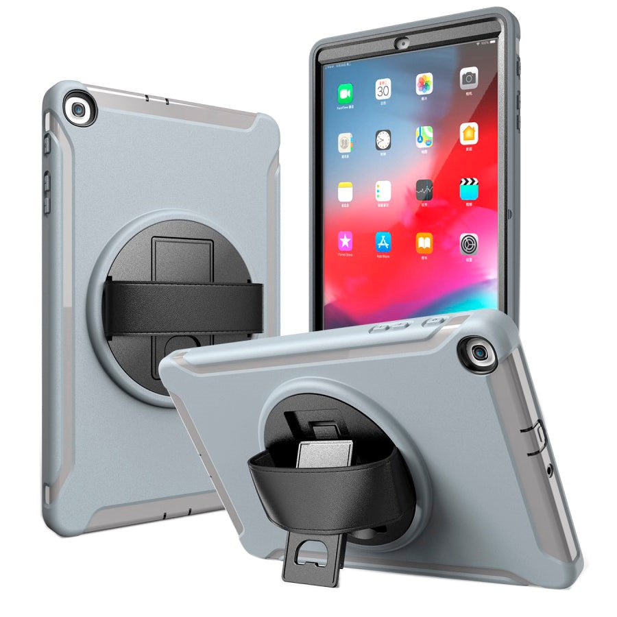 Samsung Galaxy Tab A 10.1 (2019) Craftsman-deksel m. Håndholder - Grå