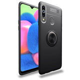 Samsung Galaxy A20s deksel m. Ring / Stativ - Svart