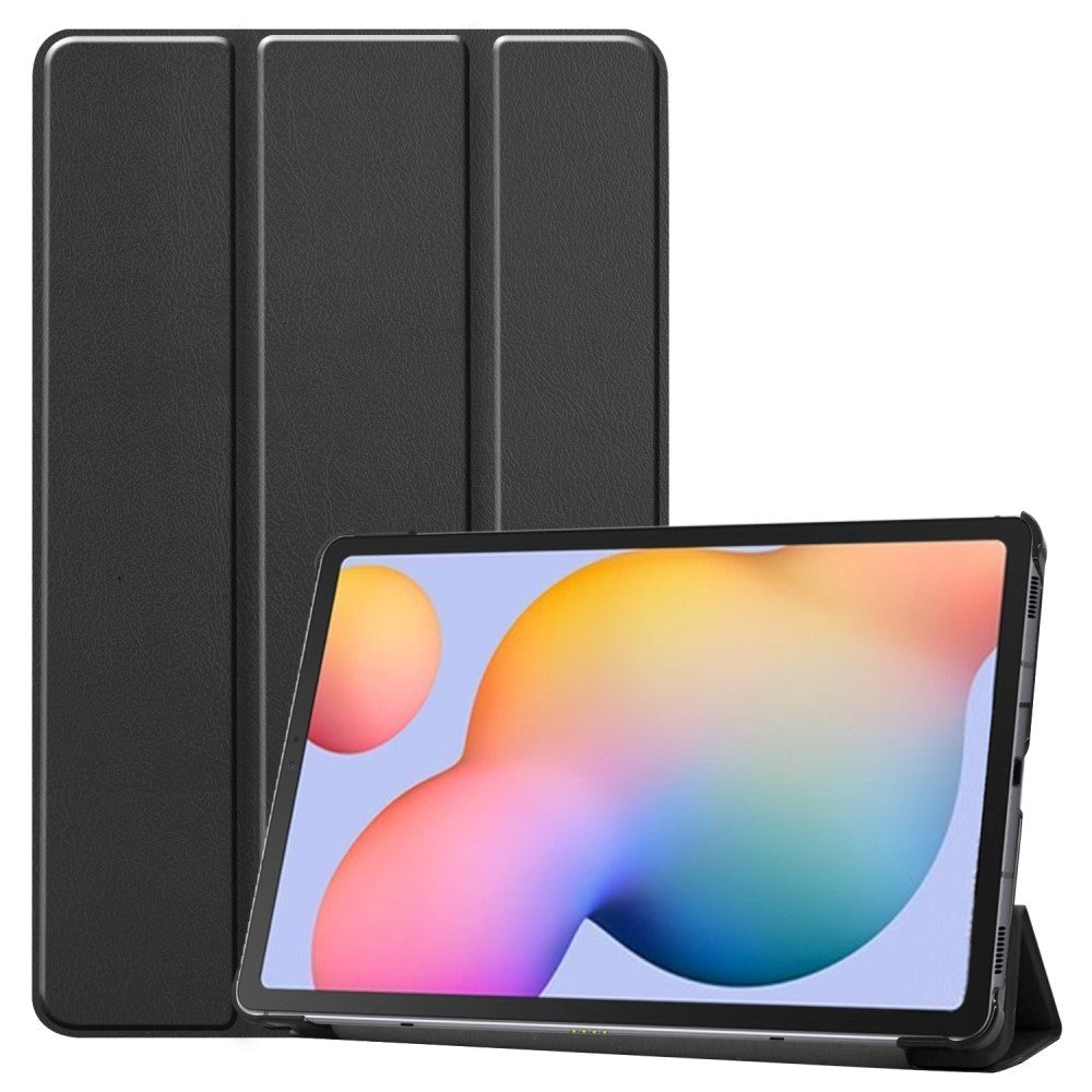 Samsung Galaxy Tab S6 Lite (2020-2024) Tri-Fold skinndeksel - svart