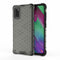 EIDERWOOD - Samsung Galaxy A41 Honeycomb Hybrid Cover - Sort