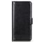 Samsung Galaxy M11 Leather Flip Cover m. Lommebok og stativfunksjon - svart