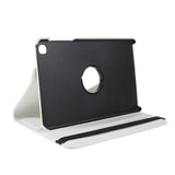 Litchi Samsung Galaxy Tab A 8.4 (2020) Flip-deksel i skinn m. 360 graders stående funksjon - hvit 