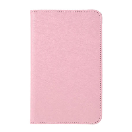 Litchi Samsung Galaxy Tab A 8.4 (2020) Flip-deksel i skinn m. 360 graders stativfunksjon - rosa 