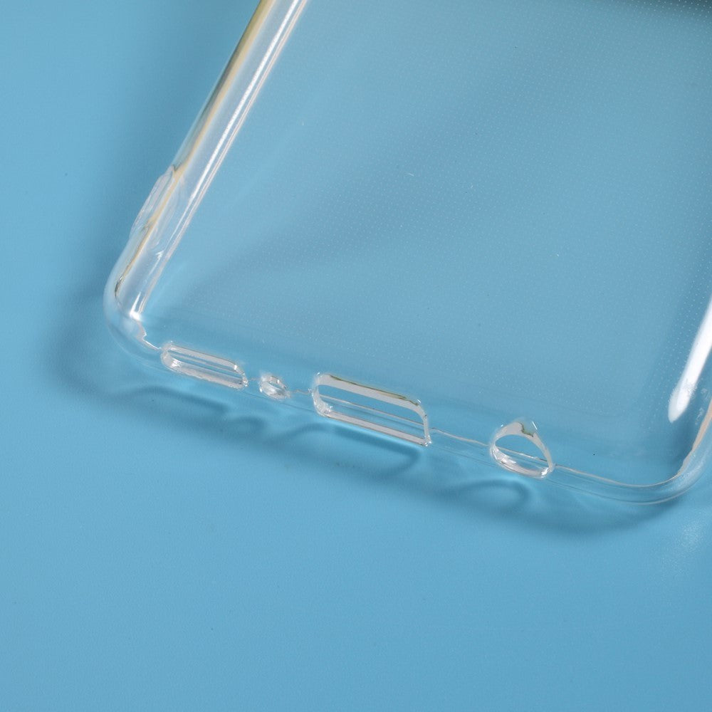 Samsung Galaxy A41 fleksibelt plastdeksel - gjennomsiktig