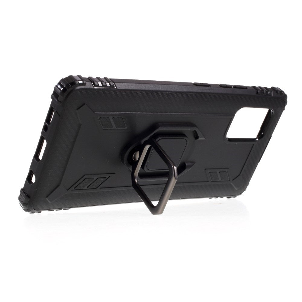 Samsung Galaxy A51 (5G) - EIDERWOOD Håndværker Cover m. Kickstand - Sort