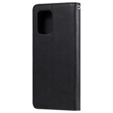 Samsung Galaxy S10 Lite - EIDERWOOD 2-i-1 Kunstlæder Flip Cover - Sort