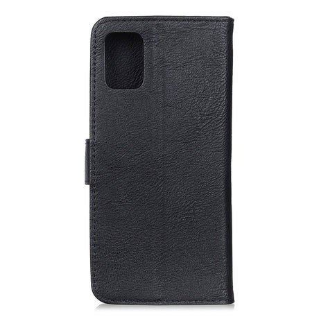 Samsung Galaxy S20 FE / S20 FE (5G) KHAZNEH Leather Flip Cover m. Kortholder - Svart