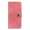 Samsung Galaxy S20 FE / S20 FE (5G) KHAZNEH Leather Flip Cover m. Kortholder - Rosa