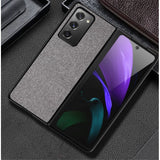Samsung Galaxy Z Fold2 stoffdeksel - grå