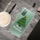 Samsung Galaxy Note 20 fleksibelt plast juledeksel - juletre