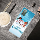 Samsung Galaxy Note 20 fleksibelt plast juledeksel - Christmas Carol