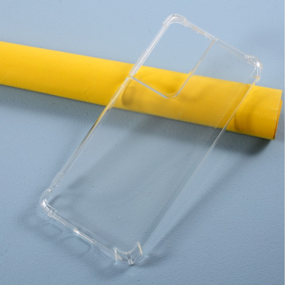Samsung Galaxy S21 Ultra Flexible TPU-plastdeksel - Gjennomsiktig