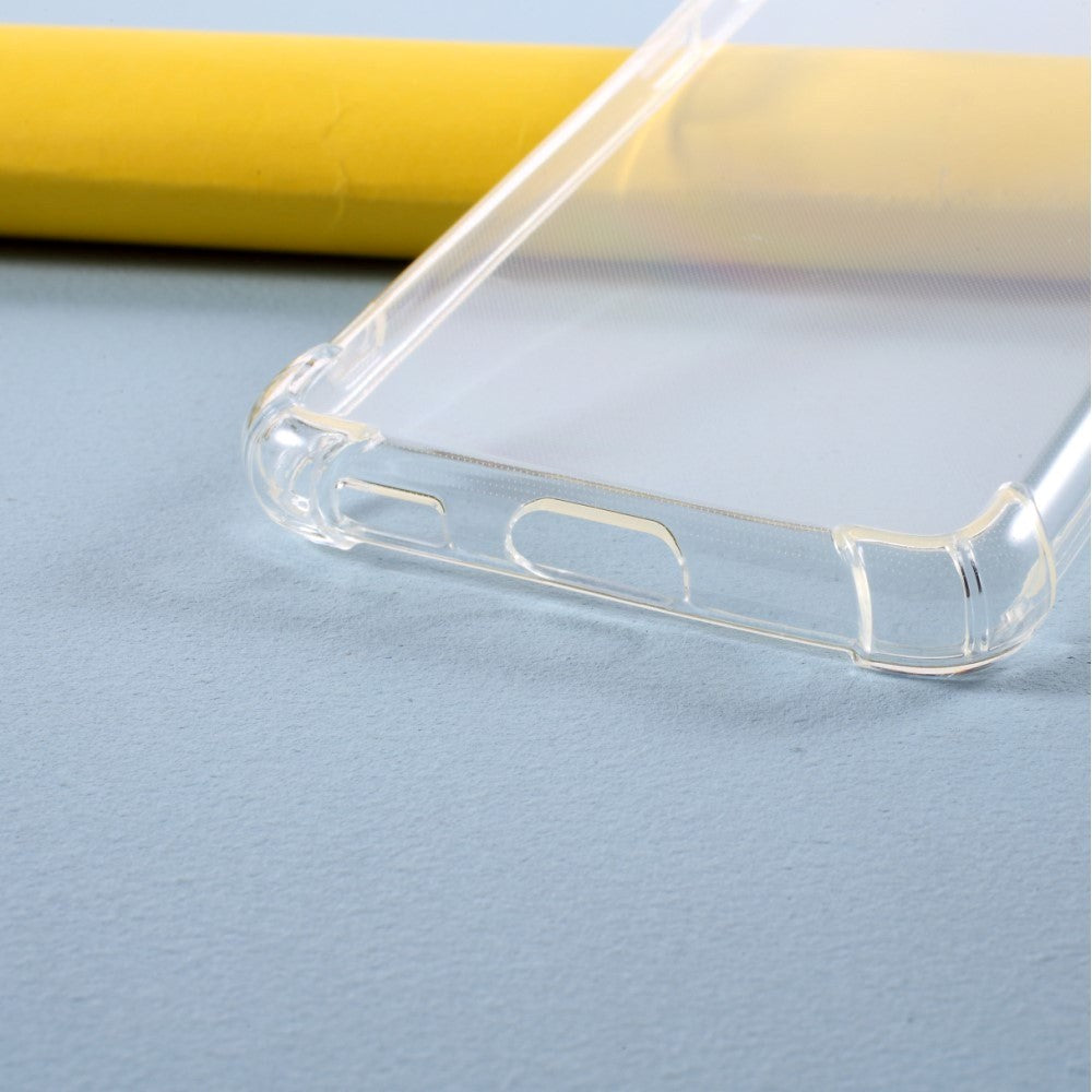 Samsung Galaxy S21 Fleksibelt fallsikkert plastdeksel - Gjennomsiktig