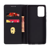 Samsung Galaxy A52s (5G) / A52 (4G / 5G) Blank Læder Cover m. Pung - Sort