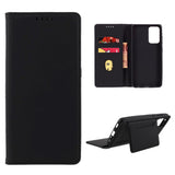 Samsung Galaxy A52s (5G) / A52 (4G / 5G) Blank Læder Cover m. Pung - Sort