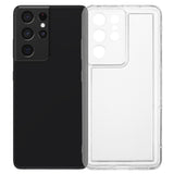 EIDERWOOD Samsung Galaxy S21 Ultra Fleksibelt Stødabsorberende Plastik Cover - Gennemsigtig