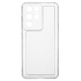 EIDERWOOD Samsung Galaxy S21 Ultra Fleksibelt Stødabsorberende Plastik Cover - Gennemsigtig