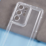 EIDERWOOD Samsung Galaxy S21 Ultra Fleksibelt Stødabsorberende Plastik Cover - Gennemsigtig