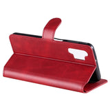 Samsung Galaxy A32 (5G) Flip-deksel i mykt lær m. Lommebok - Rød