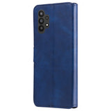 Samsung Galaxy A32 (5G) Flip-deksel i mykt lær m. Lommebok - Blå