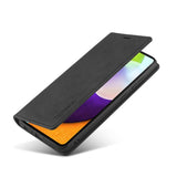 Samsung Galaxy A52s (5G) / A52 (4G / 5G) LC.IMEEKE Skinndeksel Flip m. Lommebok - Svart