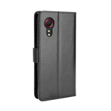 Samsung Galaxy Xcover 5 Neutralt Flip Læder Cover m. Pung - Sort