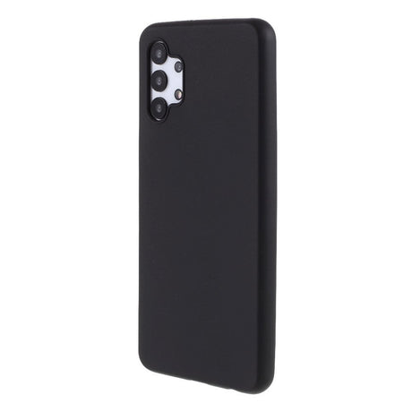 Samsung Galaxy A32 (5G) Matt fleksibelt bakdeksel - svart