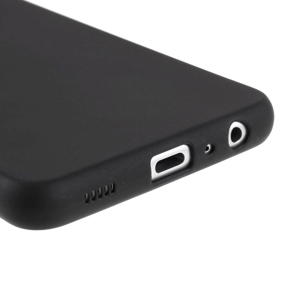 Samsung Galaxy A32 (5G) Matt fleksibelt bakdeksel - svart