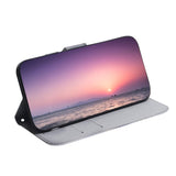 Samsung Galaxy S21 FE (5G) Leather Flip Cover m/ Lommebok - Tree in the Night