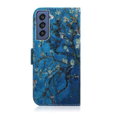 Samsung Galaxy S21 FE (5G) Leather Flip Cover m/ Lommebok - Tree in the Night