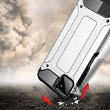 Samsung Galaxy A22 (5G) Armor Guard Craftsman Bakdeksel - Sølv