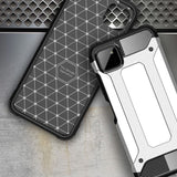 Samsung Galaxy A22 (5G) Armor Guard Craftsman Bakdeksel - Sølv