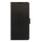 Samsung Galaxy S21 FE (5G) Neutralt Læder Flip Cover m. Pung - Sort