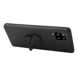 Samsung Galaxy A42 (5G) plastbakdeksel m. Stativ &amp; Ring - Slange